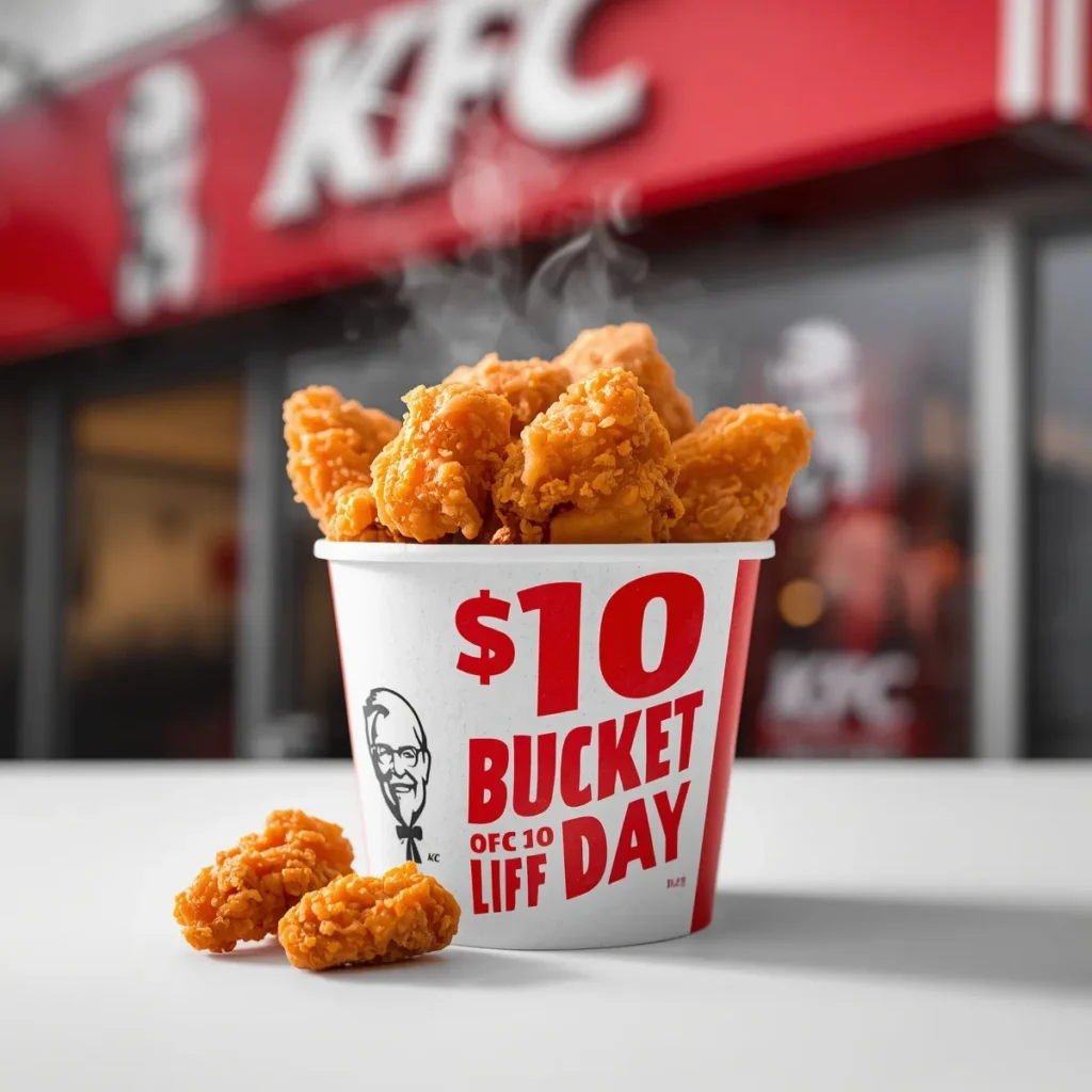 $10 Bucket of the Day KFC