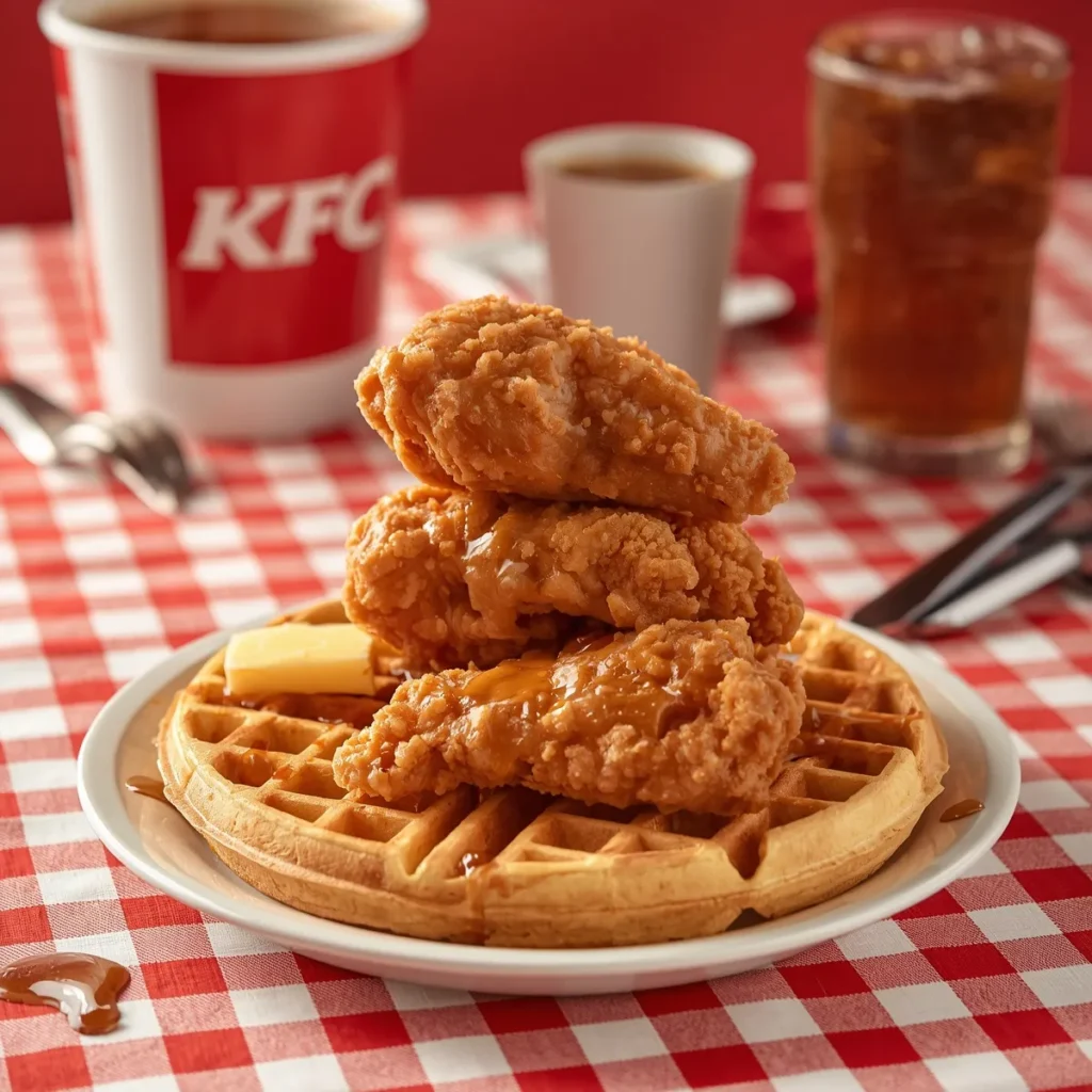 3 pc. Chicken & Waffles Combo