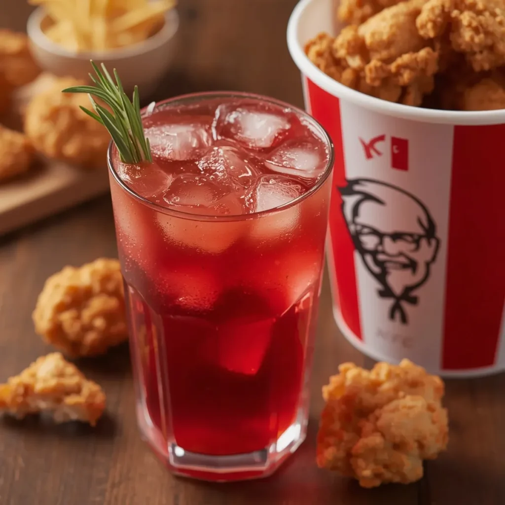 Cranberry Sweet Tea KFC