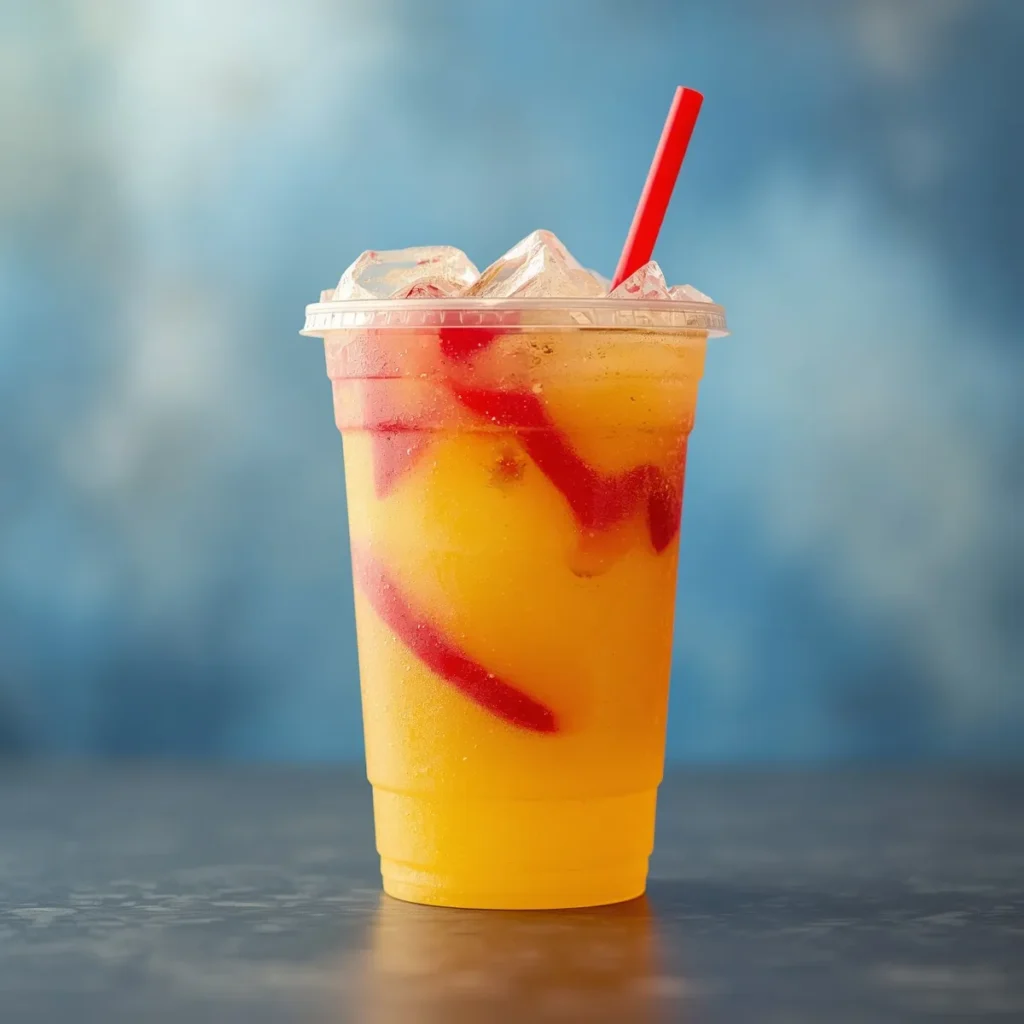 Fountain drink (medium–large)