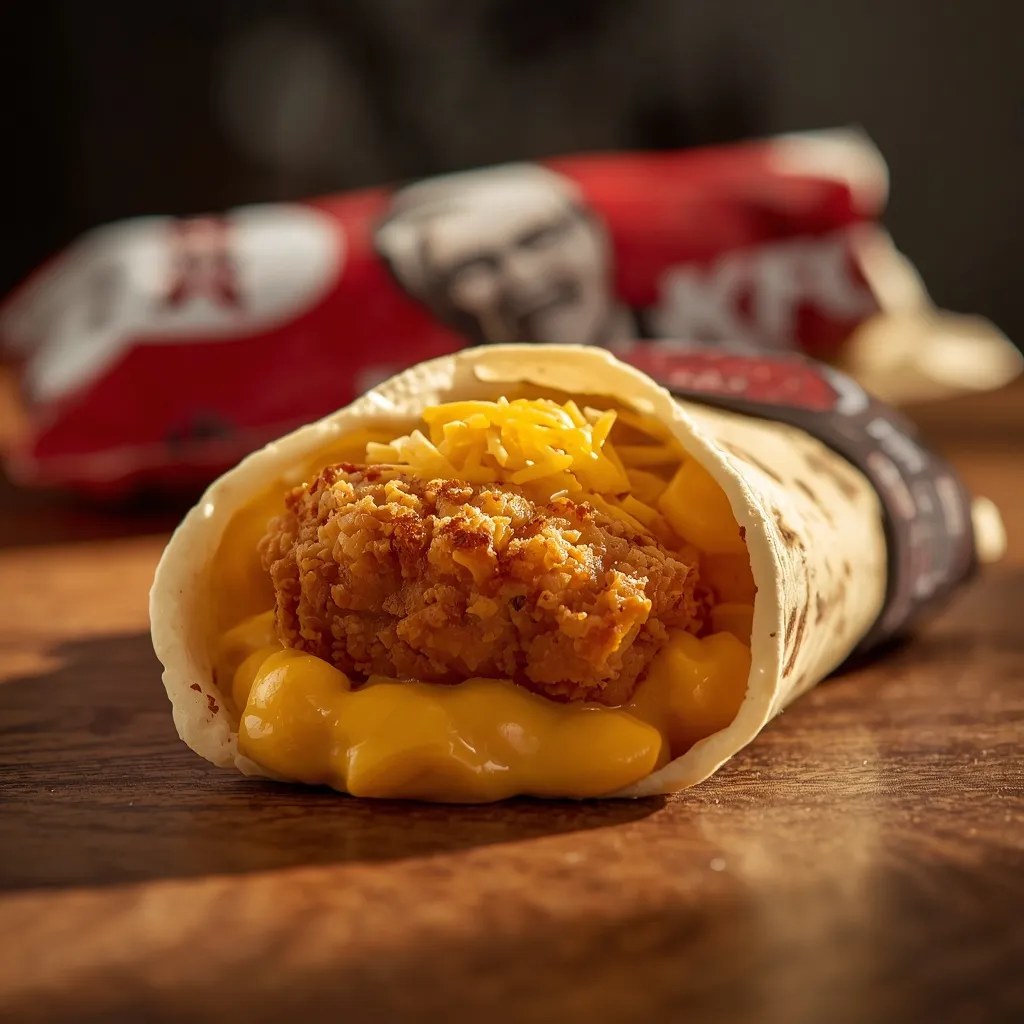 Mac & Cheese KFC Wrap