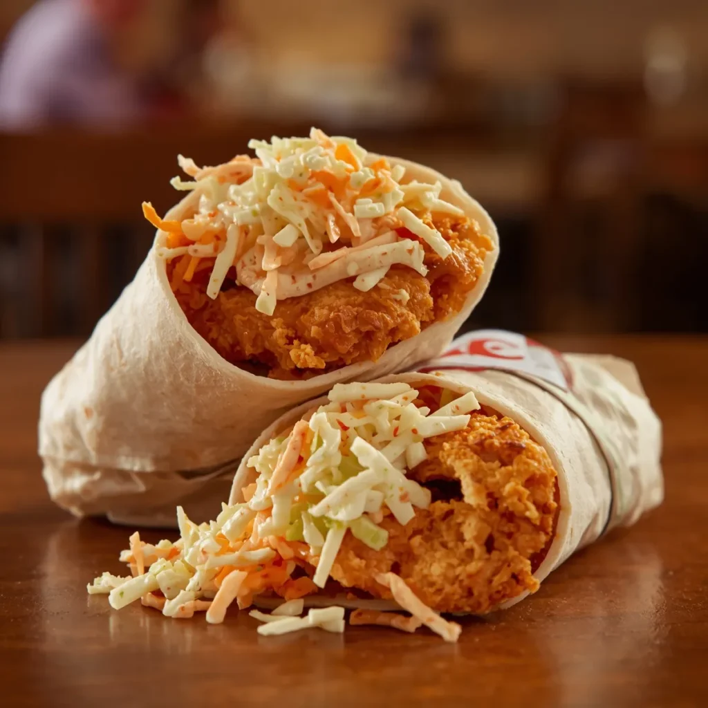 Spicy Slaw KFC Wrap